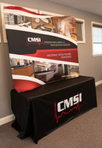 CMSI Trade Show Booth