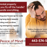 Brochure for Peace of Mind Property Management