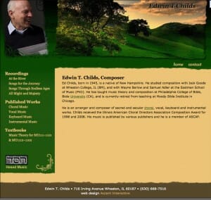 Edwin T Childs - Musician