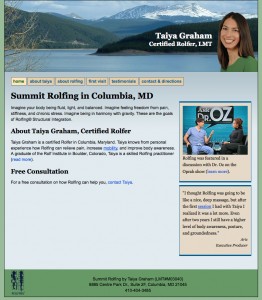 Taiya Graham Certified Rolfer